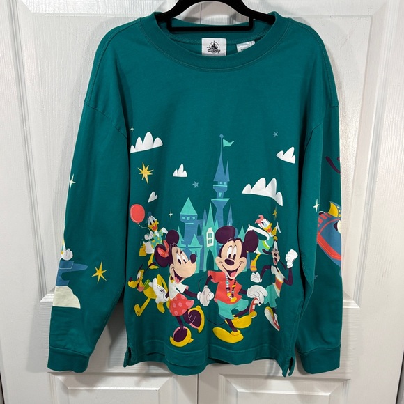 Disney Tops - Disney Teal play at the parks Graphic Jersey